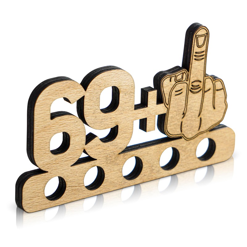 Munera Design - Funny 70th Birthday Money Gift Wooden