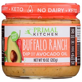 Primal Kitchen Buffalo Ranch Dipping Made With Avocado Oil, Dairy Free, 10 Ounces (Pack Of 6)