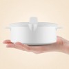 Small Electric Hot Pot Multifunctional Compact Folding Rapid Noodles Cooker