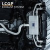 LCGP 2.25 Inch Exhaust Pipe, Mild Steel Custom Mandrel Exhaust