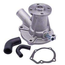 Water Pump with Radiator Hoses 15852-73030 15531-73350 15531-72870 Replacement for Kubota B20 B1550 B1750 B2150 B5200 B6200 B7200 B8200 B9200