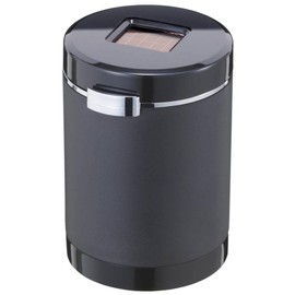 ナポレックス(Napolex) Fizz 車用LED付灰皿 センサーイルミアッシュ 電池交換不要 ソーラーバッテリー 広口設計 ワンタッチオープンタイプ 光センサー内蔵 自動点灯 ボトルサイズ 簡単一発消化 Fizz-882