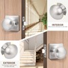 GOBEKOR 10 Pack Passage Door Knobs Keyless Interior Door Knobs