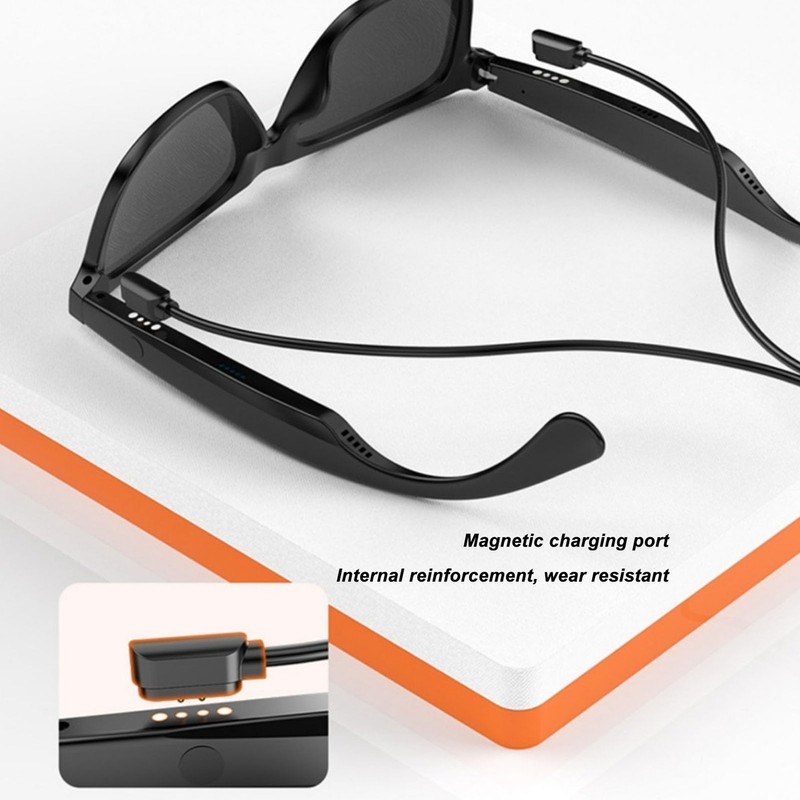 [Vbestlife] Smart Glasses, Bluetooth Touch Control Smart Audio Sunglasses with