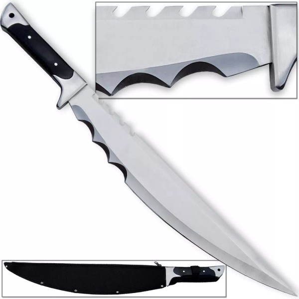 KnifeKing Devastator Warblade Bolo MACHETE Full Tang Sword 24in Fantasy