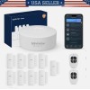 ‎tolviviov 12pcs Smart Home Alarm Security System DIY Door/Window Sensors