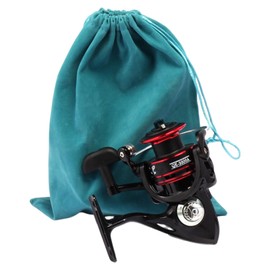 Fishing Reel Pouch,Drawstring Fishing Storage Pouch | Tackle Organizer Pouch, Lightweight Gear Storage Bag for Fishing Tackles, Fishing Gear Pouch