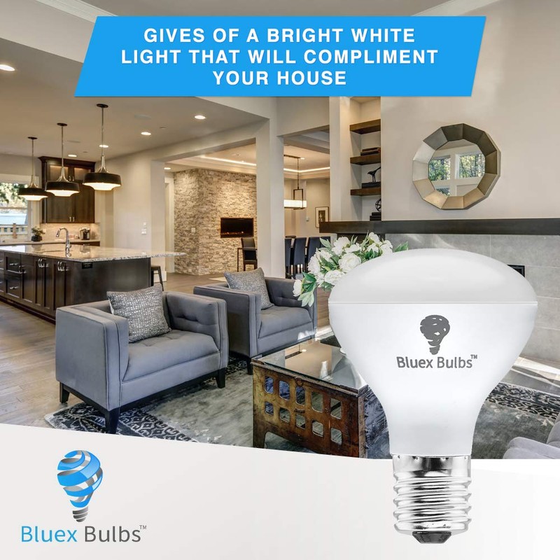 4 Pack R14 LED Bulb 4W E17 Base Mini Reflector