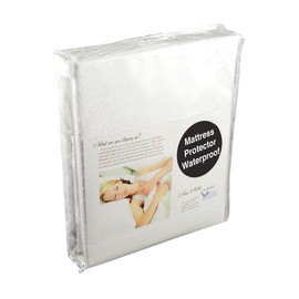 The House of Emily Waterproof Mattress Protector 7 FT Emperor Size 12" Extra Deep with Silent Waterproof Backing