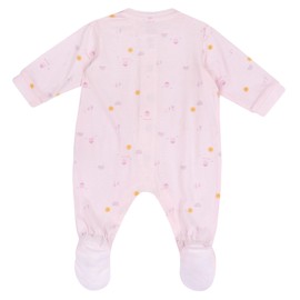 Chicco, Tutina Neonata, Tutina in Morbido e Leggero Cotone, con Comoda Apertura Frontale ed Entrogamba, Ideale per Primavera e Autunno, Designed in Italy, Abbigliamento Neonata 0-24 Mesi