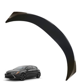 SEBLAFF Spoiler Wing Tailgate Mid Plastic Gloss Black JDM Style Replacement for 2019-2022 Corolla 5DR Hatchback