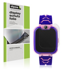 dipos I 6x Schutzfolie matt passend für Kesasohe Smartwatch Kinder Folie Displayschutzfolie, Ultra-Dünn, Case-Friendly, Fingerprint-Kompatibel
