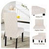 SearchI Waterproof Dining Room Chair Covers, Stretch Parsons Chair Slipcovers