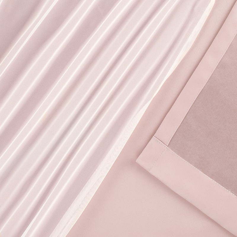 TOWN & COUNTRY LUXE Talia Double Layer Indoor Curtains, Sheer
