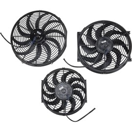 Speedway Universal Electric Radiator Cooling Fan, 16 Inch