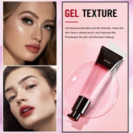 Face Primer Hide Pores Under Foundation, Moisturizing Even Skin Tone Matte Foundation Primer, Clear Makeup Base Priming Formula for Flawless Skin, Smooth Skin Tone Long Lasting