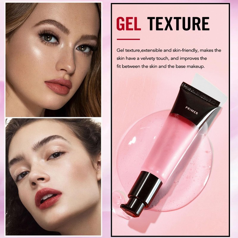 Face Primer Hide Pores Under Foundation, Moisturizing Even Skin Tone