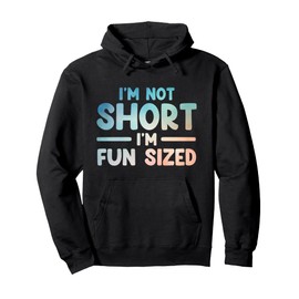 Funny Short People Art For Men Women Short Girl Short People Pullover Hoodie