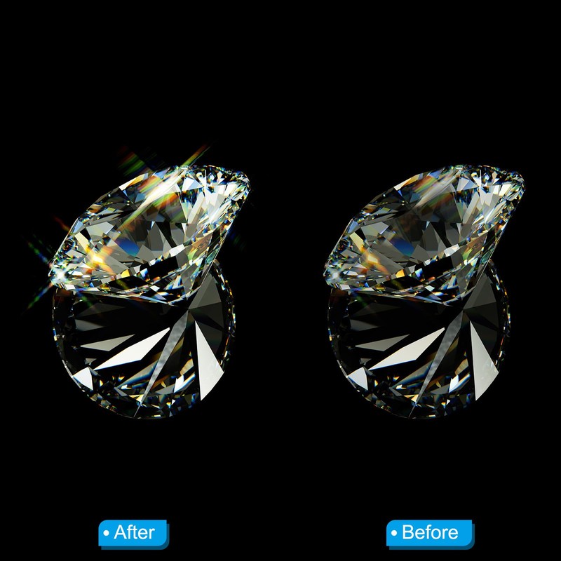 sourcing map 40.5mm Star Lens Filter, 1 Set Starburst Lens