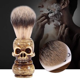 Shaving Brush, Shaving Brush, Men's Beard Shaving Brush, Men's Care Tool, Make Up Skull Head, Hairdressing Salon, Beard Shaving Brush for Hairdressing Salon at Home, Shaving Brush Men's Shaving Brush