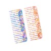 OUYIYE 2 Pack Acetate Wide Tooth Combs for Women, Tortoise
