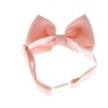 My Lello Baby Gabardine Adjustable Pre-Tied Bow Tie - Peach