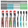SmartSmile 72 Pcs Bulk Adult Toothbrushes Individually Packaged - Assorted