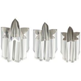 遠藤商事 Professional for Thick Mouth 抜型 Foliage (3 Pieces, 50-Pack) bnk06011