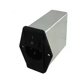 AVLIS-CO 10EK3  Power Entry Connector Receptacle, Male Blades - Module IEC 320-C14 Pan...