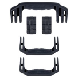 Pelican 1440 Replacement Handle & Latch Set by ColorCase - Black - Handles and Double Throw Latches
