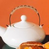 Ciieeo Rattan Metal Tea Pot Handle for Teapot Handle Replacement