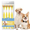 VVHOMIFE Three-Sided Dog Toothbrush, Great Toothbrush for Large and Medium