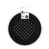 Surprisez Vous Set of 8 Plates, 18 cm, Black