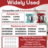 15-Pack 4161530 & 9709707 Mixer Feet Replacement Compatible with KitchenAid