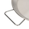 Vertical Skewer Screw Grill Pan Stainless Steel Removable Brazilian Vertical