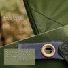 Unigear Hexagon Hammock Rain Fly,15x14FT/12x10FT Multifunctional Waterproof Camping Tarp,Lightweight and