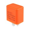 URAQT 12V 2-Pin LED Flasher Relay, Adjustable Indicator Relay, Turn