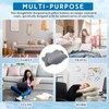 Hahafelt 2 Pcs Cooling Cervical Neck Pillowcase with Envelope Closure