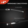 A-Premium Rear Passenger Side Parking Brake Cable Assembly Compatible with