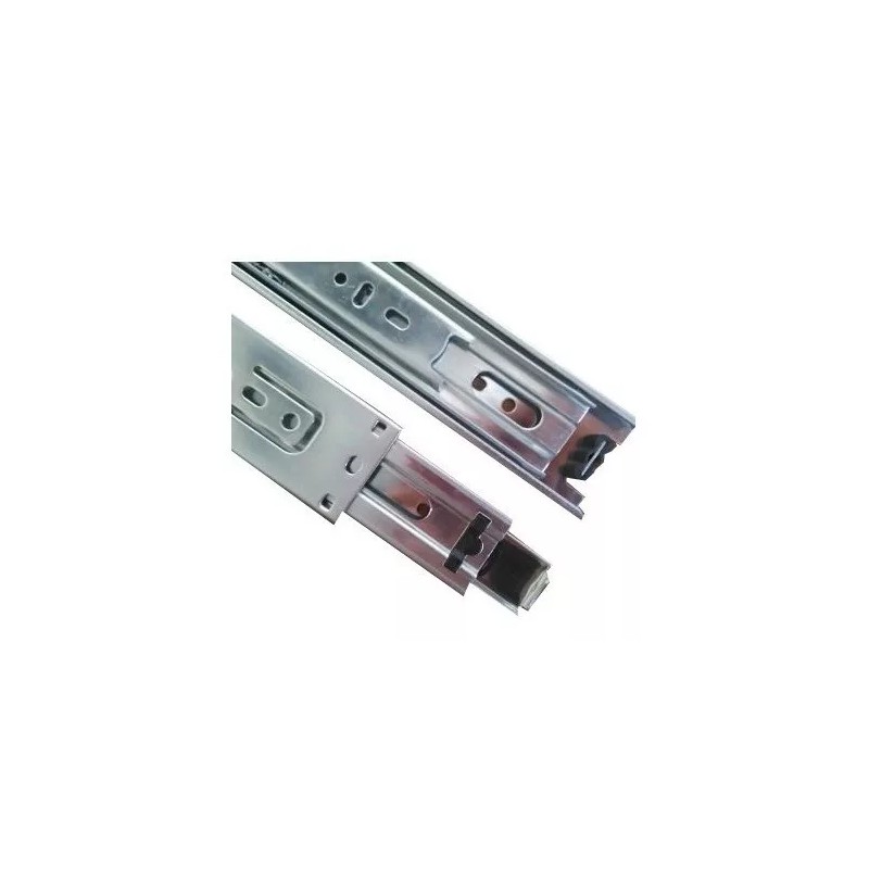 LIZOFERTAS Corredera Metalica De Extension Total 45 Cm