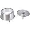 IBILI 787800 Backform für Engelskuchen 25 cm aus Aluminium, Silber,