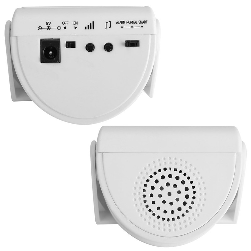 Doorbell Infrared Motion Sensor Alarm Voice Welcome Chime for Home