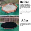 Cozzka Upgraded Outdoor Octagon Sand Box Cover Heavy Duty Waterproof