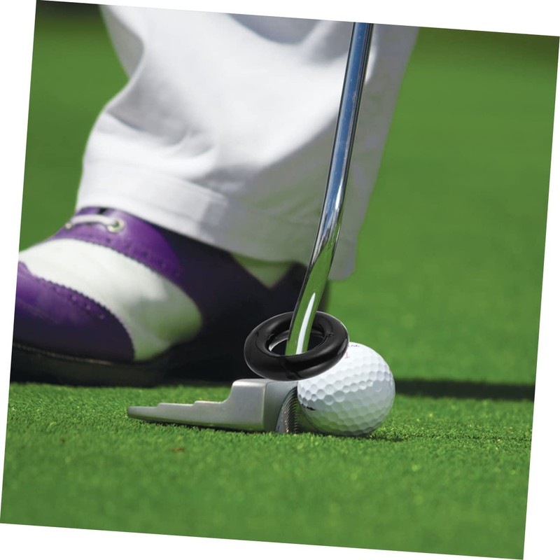 NOLITOY 2pcs Golf Weighted Swing Rings Golf Training Aid Tool