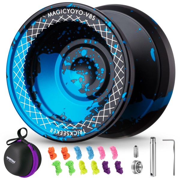 V8s Responsive Yoyo for Kids 8-12, Professional Metal Yo-yo for