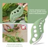 Herb Stripper 9 Holes with Herb Cutter, Stainless Steel Kitchen