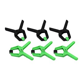 Grip 6 pc Mini Multipurpose Spring Clamps, Bag Clips