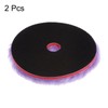 HARFINGTON Wool Polishing Pads, 6 inch Purple, 2pcs, for Car