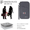 ARVOK Passport Case, Neck Lowering, 2-Way RFID Anti-Skimming Passport Cover,