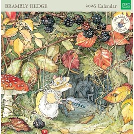 Museums & Galleries Brambly Hedge Kalender 2026 – Monatsansicht Wandkalender UK – 2026 Wandplaner und persönlicher Organizer für Zuhause und Familie